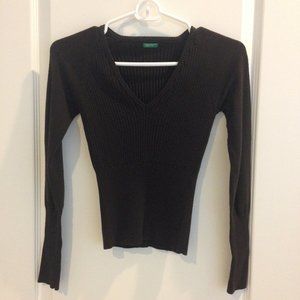 United Colors of Benetton stretchy ribbed sweater